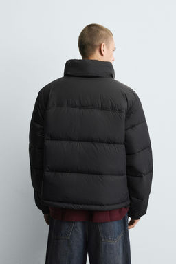 RELAXED FIT PADDED JACKET - Zara фото 3