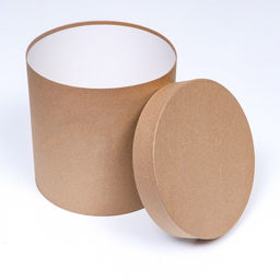 Шляпная коробка крафт , 23 х 23 см - UPAK LAND фото 3