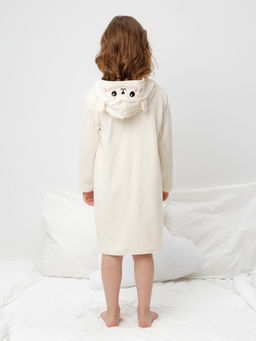 К 5801/белая лилия(котенок) халат дет - Crockid фото 5