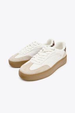 ANIMAL PRINT TRAINERS - Zara фото 10