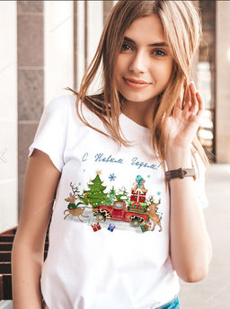 Эксклюзивная футболка Yana Pletneva упаковка плотный Zip пакет!