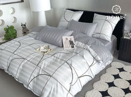 КПБ Boris Двусторонний Страйп-сатин BORDSS024 Семейный