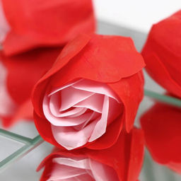 Мыльные розочки, красно-розовые, набор 24 шт. - SB BEAUTY фото 3