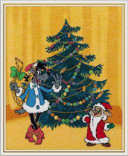 Klart набор для вышивания Союзмультфильм CMF-8-572 Расскажи, Снегурочка! 22 х 25.5 см