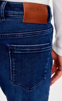 Джинсы F221-0104W blue - Fine joyce фото 7