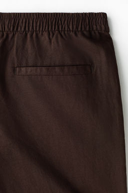 Pantal?n en mezcla de lino Regular Fit - H&m фото 8
