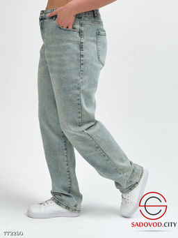 Джинсы стрейч широкие женские - Bruno фото 3