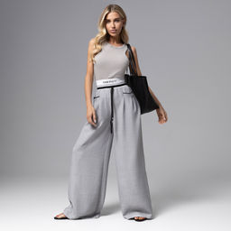 Брюки на широкой резинке, Красота в движении - Charutti фото 7