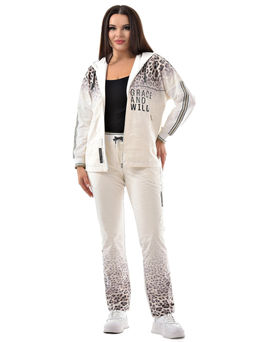 Брюки из тонкого футера  комбинированные с плащевкой . - А+б коллекция фото 20