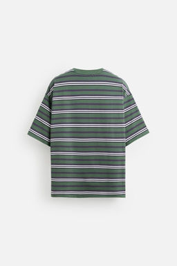 STRIPED JACQUARD T-SHIRT - Zara фото 9