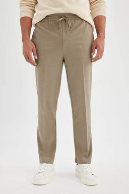 Брюки прямого кроя Jogger, эластичные во всех направлениях - Defacto фото 4