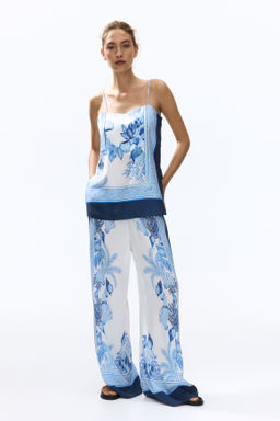 Top de lyocell con tirantes finos - H&m фото 3