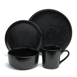 НАБОР ПОСУДЫ ОБЕДЕННЫЙ BRONCO CHOICE BLACK НА 4 ПЕР. 16 ПР.