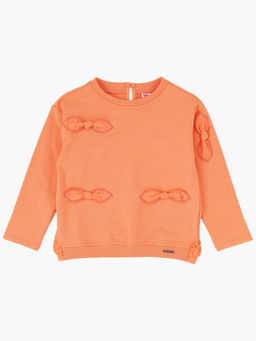 Толстовка для девочки UD 6184 персик - Mini maxi фото 3