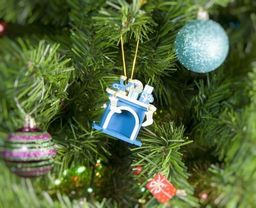 Елочная игрушка - Камин 650-3 S