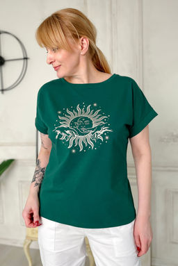 Футболка Rumoda 2195 темно-зеленый