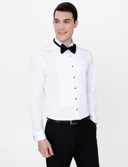 Beyaz Slim Fit Smokin G_mlek - Pierre cardin фото 3