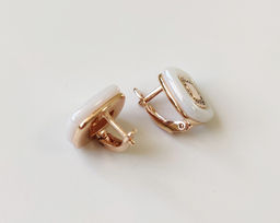 Серьги с керамикой