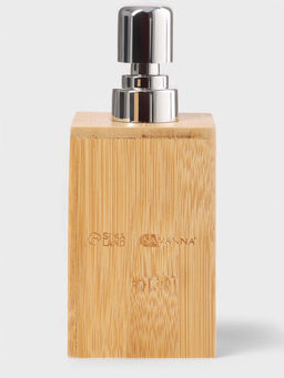 Набор аксессуаров для ванной SAVANNA BAMBOO, дозатор, стакан  фото 4
