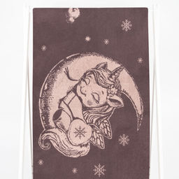 Полотенце махровое 6с102.411ж1 На луне(т.с.мальв1) 67х150см