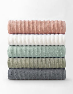 -13% Полотенце Волна 70х140 см Кремовое - Ecotex фото 5