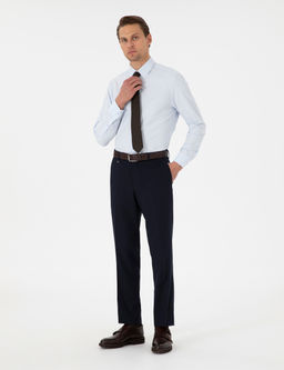 Lacivert Slim Fit Kuma_ Pantolon