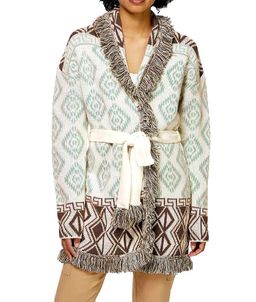 Кардиган, коричнево-мятный - Linea tesini фото 5