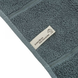 Полотенце махровое "Комфорт" 50х90см, хлопок 100%, лазурный (Китай)