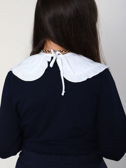 Воротничок "Сентябрь" белый