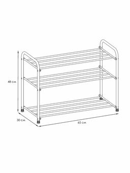 Полка для обуви "Альфа 23" , арт. ПДОА23