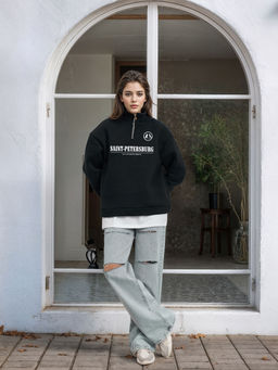 Толстовка женская с зип-воротником Saint Petersburg - Yollochka фото 18