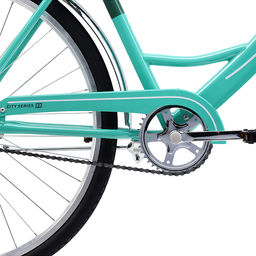 Велосипед 28" Rocket City Lady, цвет бирюзовый, размер 19"
