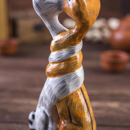 Сувенир «Целующиеся коты», 19×4×11 см, дерево