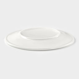 Тарелка фарфоровая пирожковая с утолщённым краем White Label, d=15 см, цвет белый - Доляна фото 6