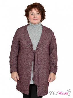 Кардиган Модель №742 размеры 44-84 - Plusmoda фото 5