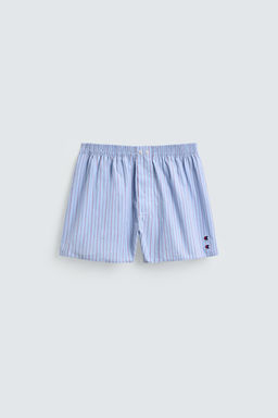 CHAMPION ® X ZARA POPLIN BOXER SHORTS  фото 7