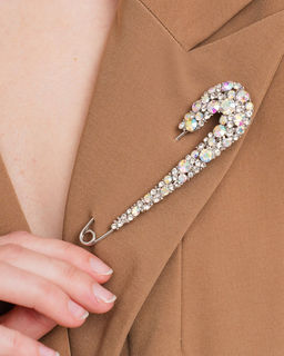 Брошь в форме булавки - Sahar art lab фото 3