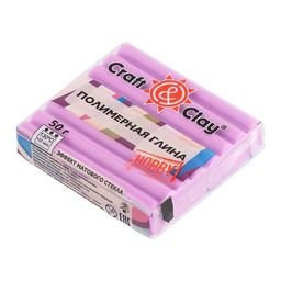 Craft&Clay полимерная глина CCH эффект матового стекла 50 г 1413 венгерская сирень