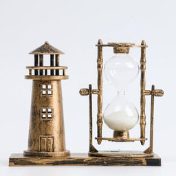Часы песочные «Обзорная башня», сувенирные, 15.5×7×12.5 см