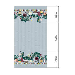 Скатерть Этель Hygge 149х180 см, 100% хлопок, саржа 190 г/м2  фото 8