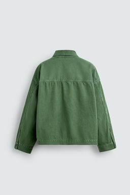 WASHED PATCH JACKET - Zara фото 8