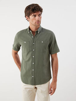 Regular Fit Erkek Dokulu G?mlek