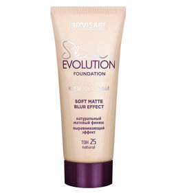 LuxVisage Крем тональный Skin EVOLUTION soft matte blur effect тон 25 Natural 35мл