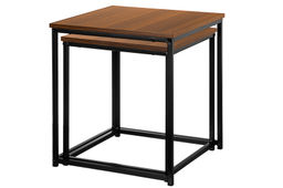 Набор 2 журнальных столиков 37,5*37,5*40 см / 33,5*33,5*36 см - Elan gallery фото 5