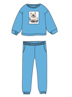 Комп.:джемп.,брюки дев. О66774 - Карамелли фото 5