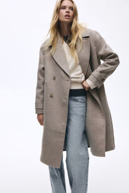 Abrigo cruzado - H&m фото 4