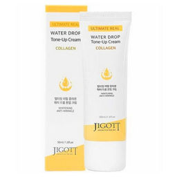Jigott Крем для лица омолаживающий с коллагеном / Ultimate Real Collagen Water Drop Tone Up Cream, 50 мл