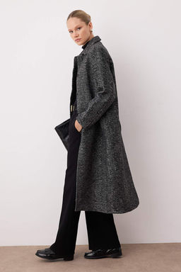 Antrasit Bal?ks?rt? Mono Kapama Fitted Maxi Kase Kaban TWOAW26KB00042
