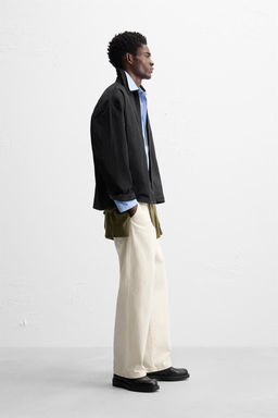 TECHNICAL OVERSHIRT WITH ZIP - Zara фото 11