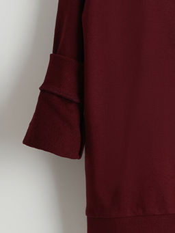 Bisiklet Yaka Erkek ?ocuk Sweatshirt